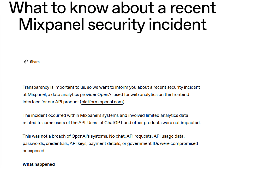 数据裸奔16天浑然不知！OpenAI被“猪队友”坑惨
