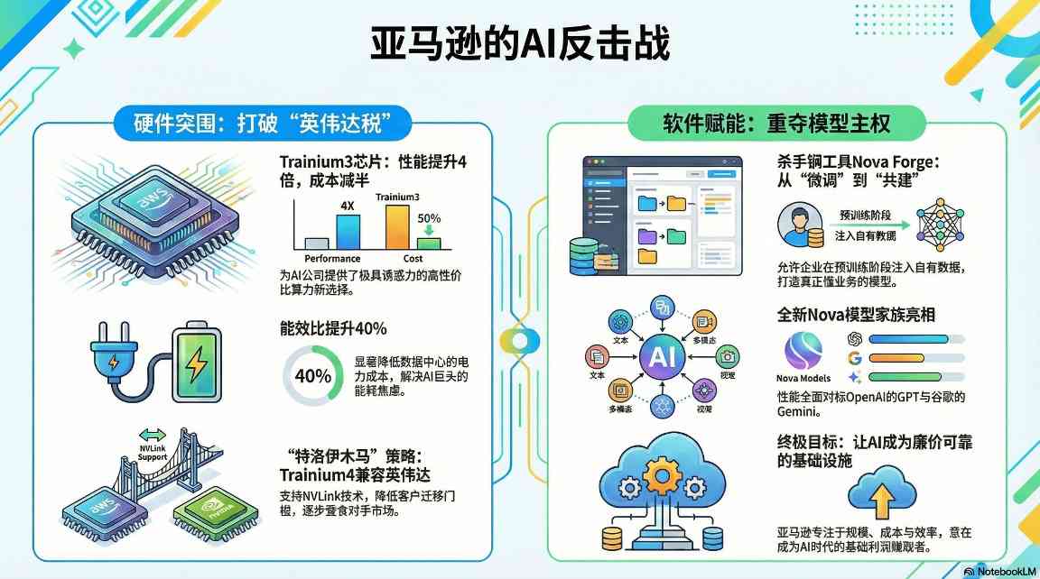 赌城豪赌！亚马逊“All in”自研芯片，招招刺向