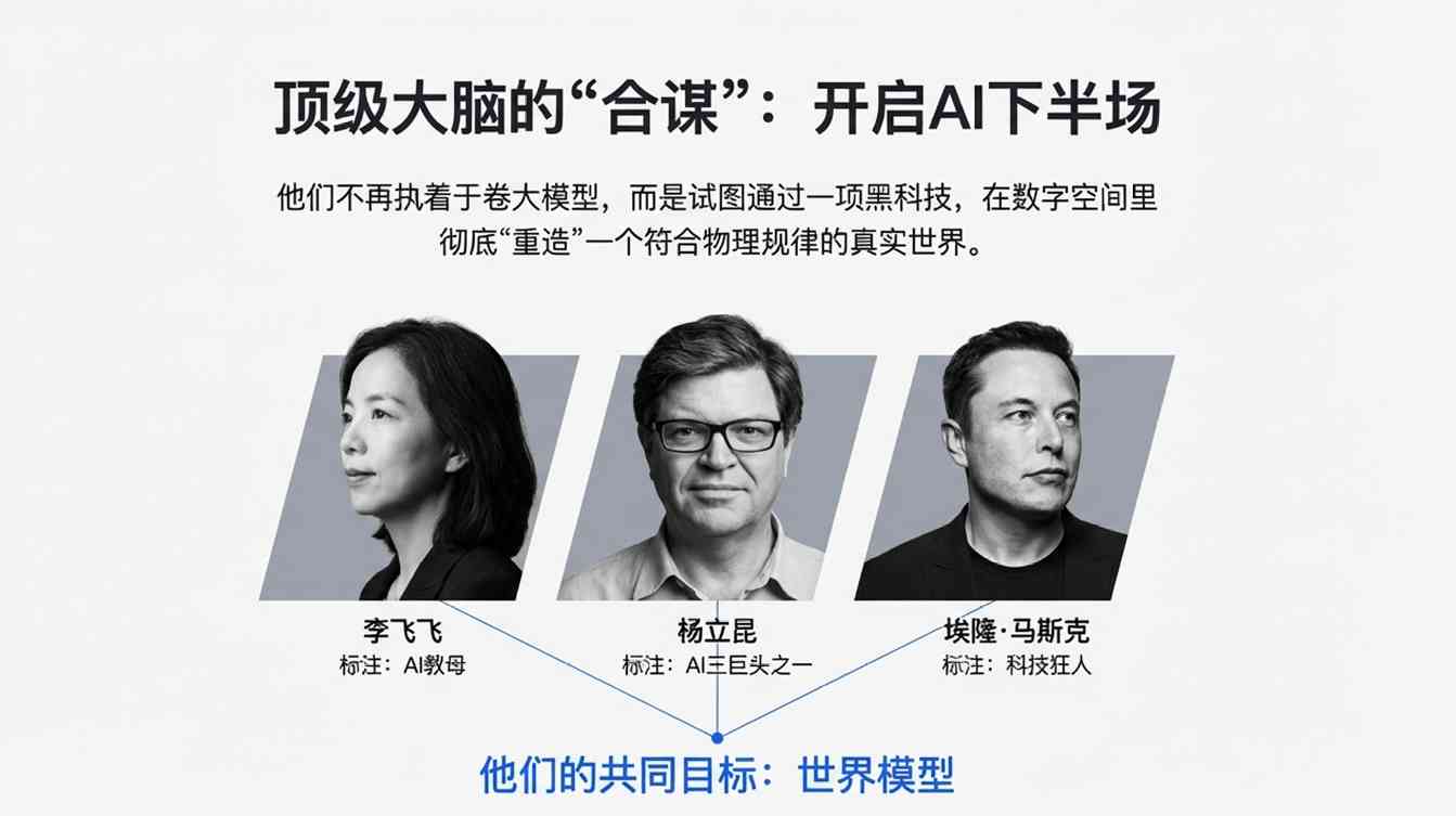 李飞飞、杨立昆、马斯克同时杀入！1900亿美元的