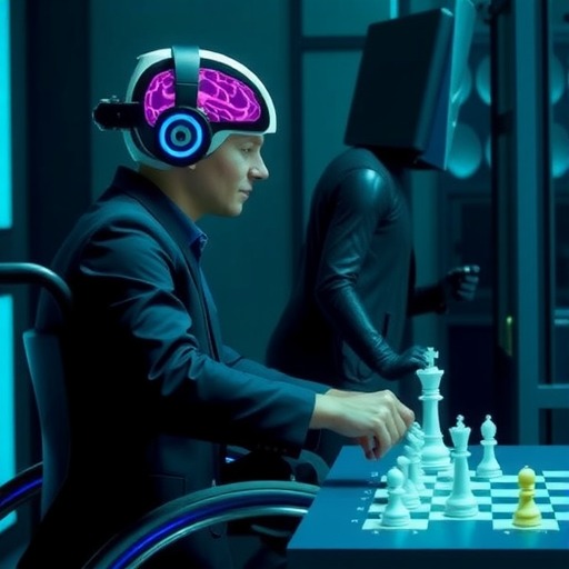 用脑机接口打象棋比赛，脑瘫棋手成为“头号玩家”(图2)