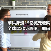 苹果斥资15亿美元收购全球星20%股份，加码卫星通讯布局（图1）