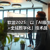 软盟2025:以「AI原生+全域数字化」技术战略,重塑企业增长操作系统(图1) 软盟2025:以「AI原生+全域数字化」技术战略,重塑企业增长操作系统(图1)