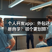 个人开发app:外包还是自学?哪个更划算?(图1) 个人开发app:外包还是自学?哪个更划算?(图1)