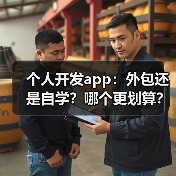 个人开发app:外包还是自学?哪个更划算?(图4) 个人开发app:外包还是自学?哪个更划算?(图4)