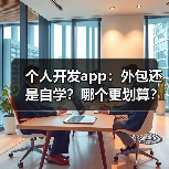 个人开发app:外包还是自学?哪个更划算?(图3) 个人开发app:外包还是自学?哪个更划算?(图3)