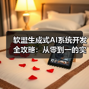 软盟生成式AI系统开发全攻略:从零到一的实战指南(图2) 软盟生成式AI系统开发全攻略:从零到一的实战指南(图2)