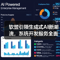 软盟引领生成式AI新潮流,系统开发服务全面解析(图2) 软盟引领生成式AI新潮流,系统开发服务全面解析(图2)
