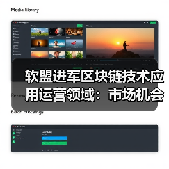 软盟进军区块链技术应用运营领域:市场机会与发展建议(图2) 软盟进军区块链技术应用运营领域:市场机会与发展建议(图2)