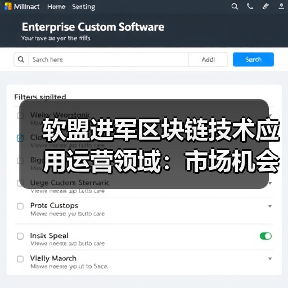 软盟进军区块链技术应用运营领域:市场机会与发展建议(图4) 软盟进军区块链技术应用运营领域:市场机会与发展建议(图4)