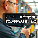 2025年,互联网软件开发公司市场机会、趋势与挑战何在?(图1) 2025年,互联网软件开发公司市场机会、趋势与挑战何在?(图1)