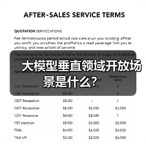 大模型垂直领域开放场景是什么?(图4) 大模型垂直领域开放场景是什么?(图4)