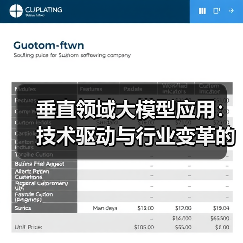 垂直领域大模型应用:技术驱动与行业变革的深度探索(图2) 垂直领域大模型应用:技术驱动与行业变革的深度探索(图2)