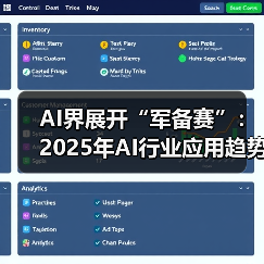AI界展开“军备赛”：2025年AI行业应用趋势观察（图1）