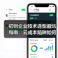 初创企业技术选型避坑指南:云成本陷阱如何规避?ROI实测揭秘(图1) 初创企业技术选型避坑指南:云成本陷阱如何规避?ROI实测揭秘(图1)