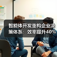 智能体开发重构企业决策体系：效率提升40%的秘密（图1）
