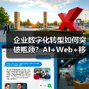 企业数字化转型如何突破瓶颈？AI+Web+移动应用三剑合璧（图1）