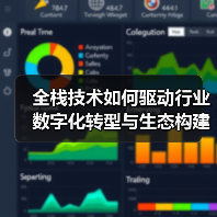 全栈技术如何驱动行业数字化转型与生态构建?(图2) 全栈技术如何驱动行业数字化转型与生态构建?(图2)
