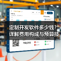定制开发软件多少钱？详解费用构成与预算技巧（图3）