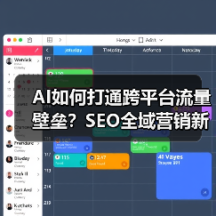 AI如何打通跨平台流量壁垒?SEO全域营销新玩法揭秘(图1) AI如何打通跨平台流量壁垒?SEO全域营销新玩法揭秘(图1)