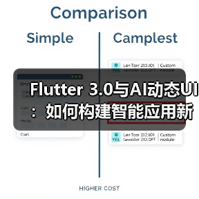 Flutter 3.0与AI动态UI:如何构建智能应用新体验(图1) Flutter 3.0与AI动态UI:如何构建智能应用新体验(图1)