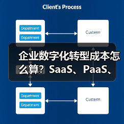 企业数字化转型成本怎么算?SaaS、PaaS、低代码投入产出比分析(图1) 企业数字化转型成本怎么算?SaaS、PaaS、低代码投入产出比分析(图1)