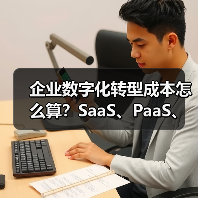 企业数字化转型成本怎么算?SaaS、PaaS、低代码投入产出比分析(图3) 企业数字化转型成本怎么算?SaaS、PaaS、低代码投入产出比分析(图3)