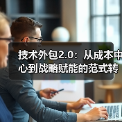 技术外包2.0:从成本中心到战略赋能的范式转移(图3) 技术外包2.0:从成本中心到战略赋能的范式转移(图3)