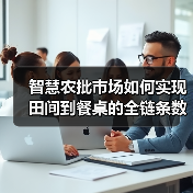 智慧农批市场如何实现田间到餐桌的全链条数字化升级？（图1）