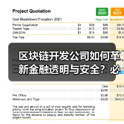 区块链开发公司如何革新金融透明与安全?必看解决方案(图3) 区块链开发公司如何革新金融透明与安全?必看解决方案(图3)