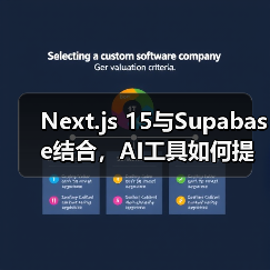 Next.js 15与Supabase结合,AI工具如何提速开发部署?(图1) Next.js 15与Supabase结合,AI工具如何提速开发部署?(图1)