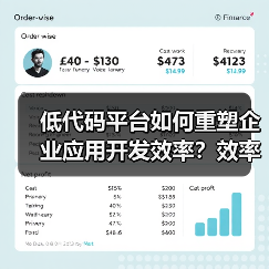 低代码平台如何重塑企业应用开发效率?效率革命的真正驱动力(图2) 低代码平台如何重塑企业应用开发效率?效率革命的真正驱动力(图2)