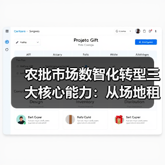 农批市场数智化转型三大核心能力:从场地租赁到综合服务商的突破路径(图1) 农批市场数智化转型三大核心能力:从场地租赁到综合服务商的突破路径(图1)