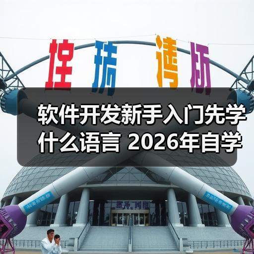 软件开发新手入门先学什么语言 2026年自学路线与避坑建议