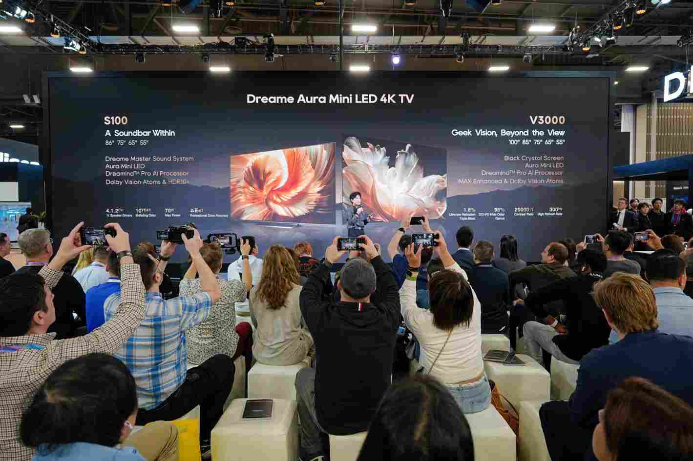 CES 2026 追觅电视首秀 Aura Mini LED 与全场景 AI 成最大亮点(图3)