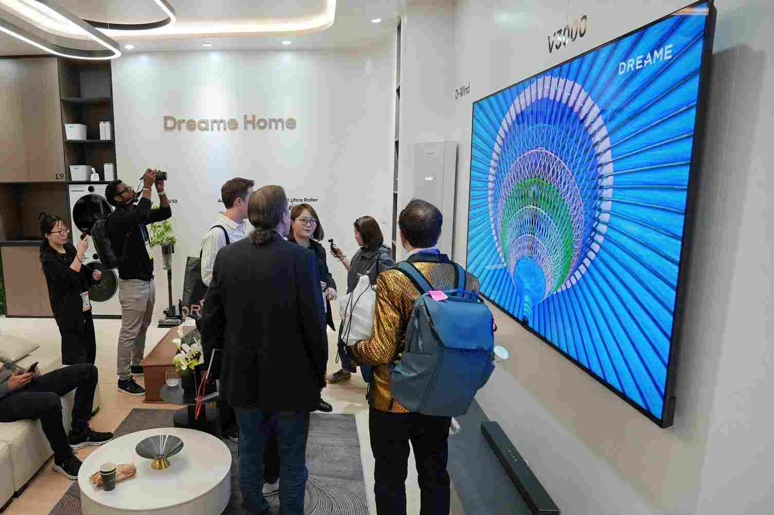 CES 2026 追觅电视首秀 Aura Mini LED 与全场景 AI 成最大亮点(图4)