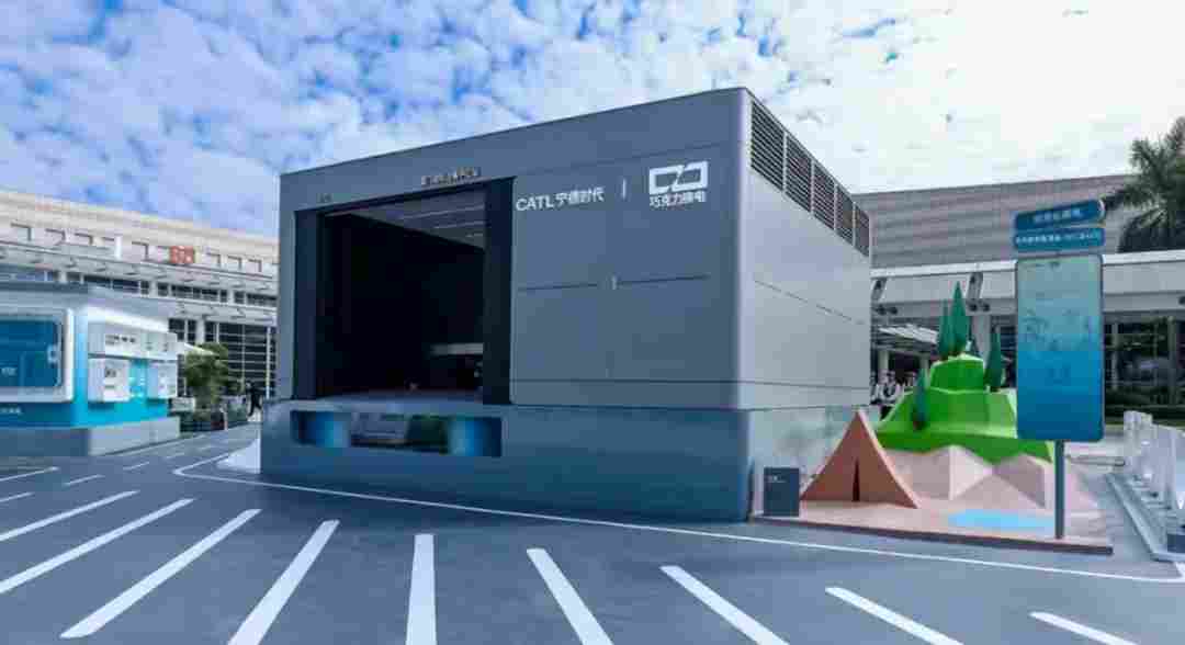 宁德时代旗下「巧克力换电」第 1000 座落成,超额完成年度目标(图2) 宁德时代旗下「巧克力换电」第 1000 座落成,超额完成年度目标(图2)