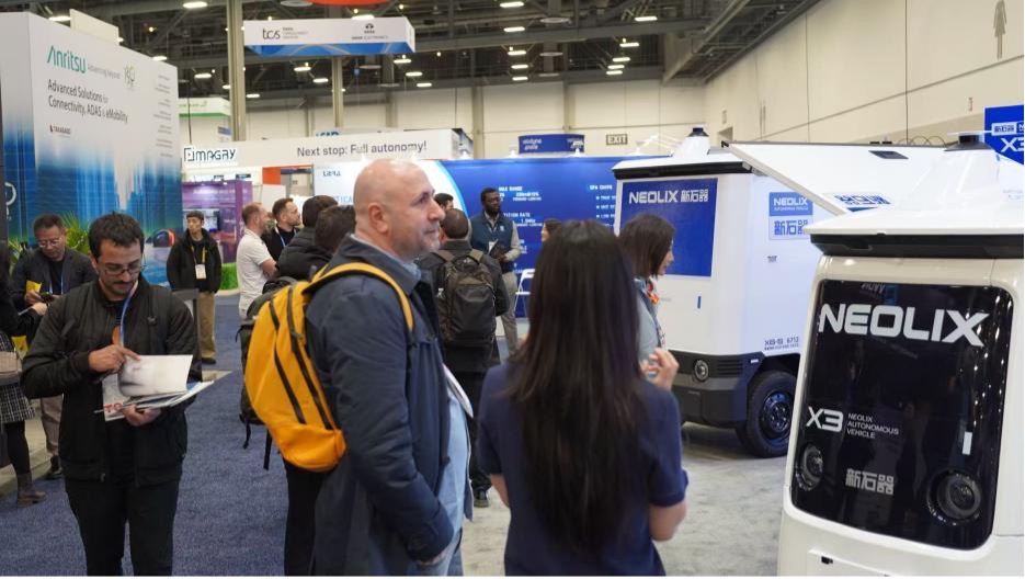 新石器无人车亮相 CES 2026：全球首发下一代无人驾驶物流解决方案(图4)