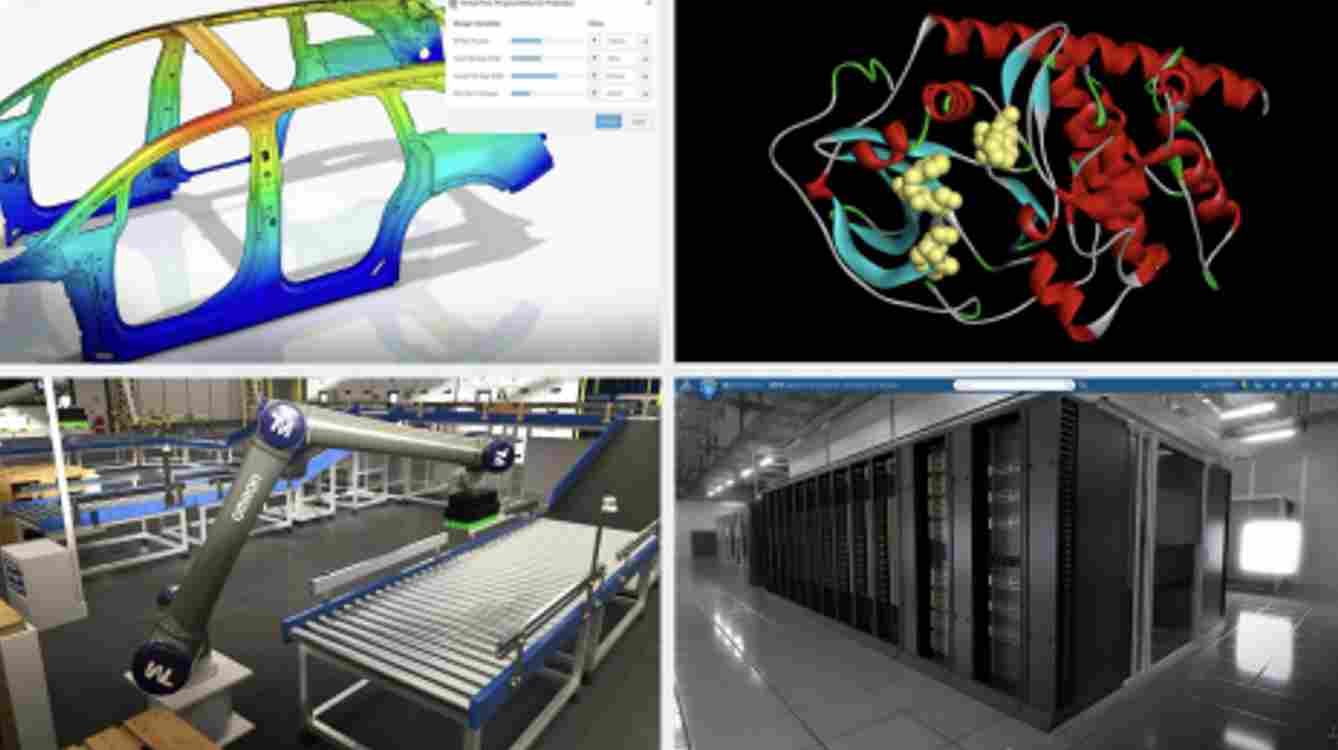 再赢强援，达索系统与 NVIDIA 合作构建支持虚拟孪生的工业 AI 平台(图1)