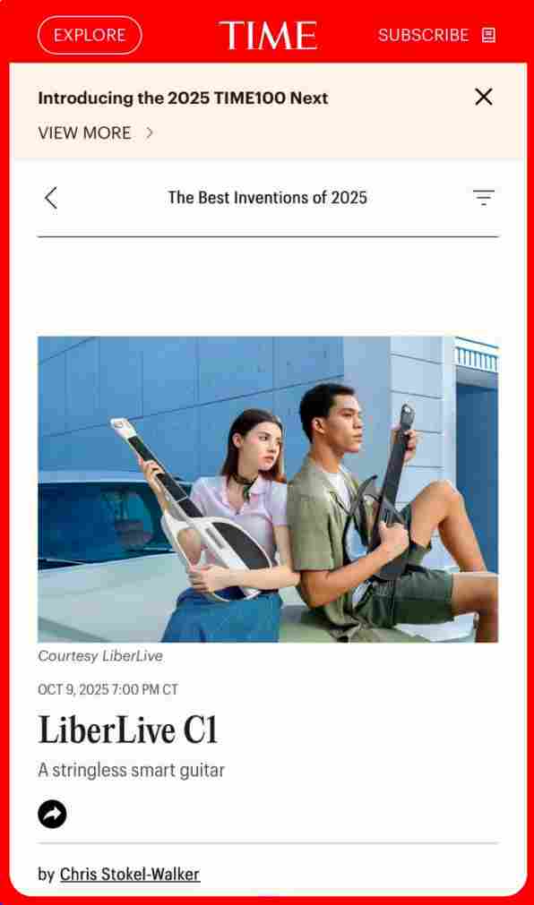 从央视镜头到市场热销，LiberLive 无弦吉他首销月领跑新赛道(图5)