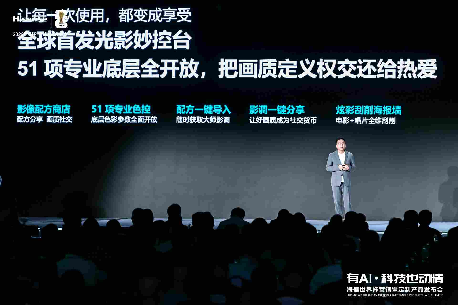 7 大全球首创,多看 1.2 亿色彩!海信发布 UX2026 款 RGB-Mini LED 电视(图10) 3RS4297