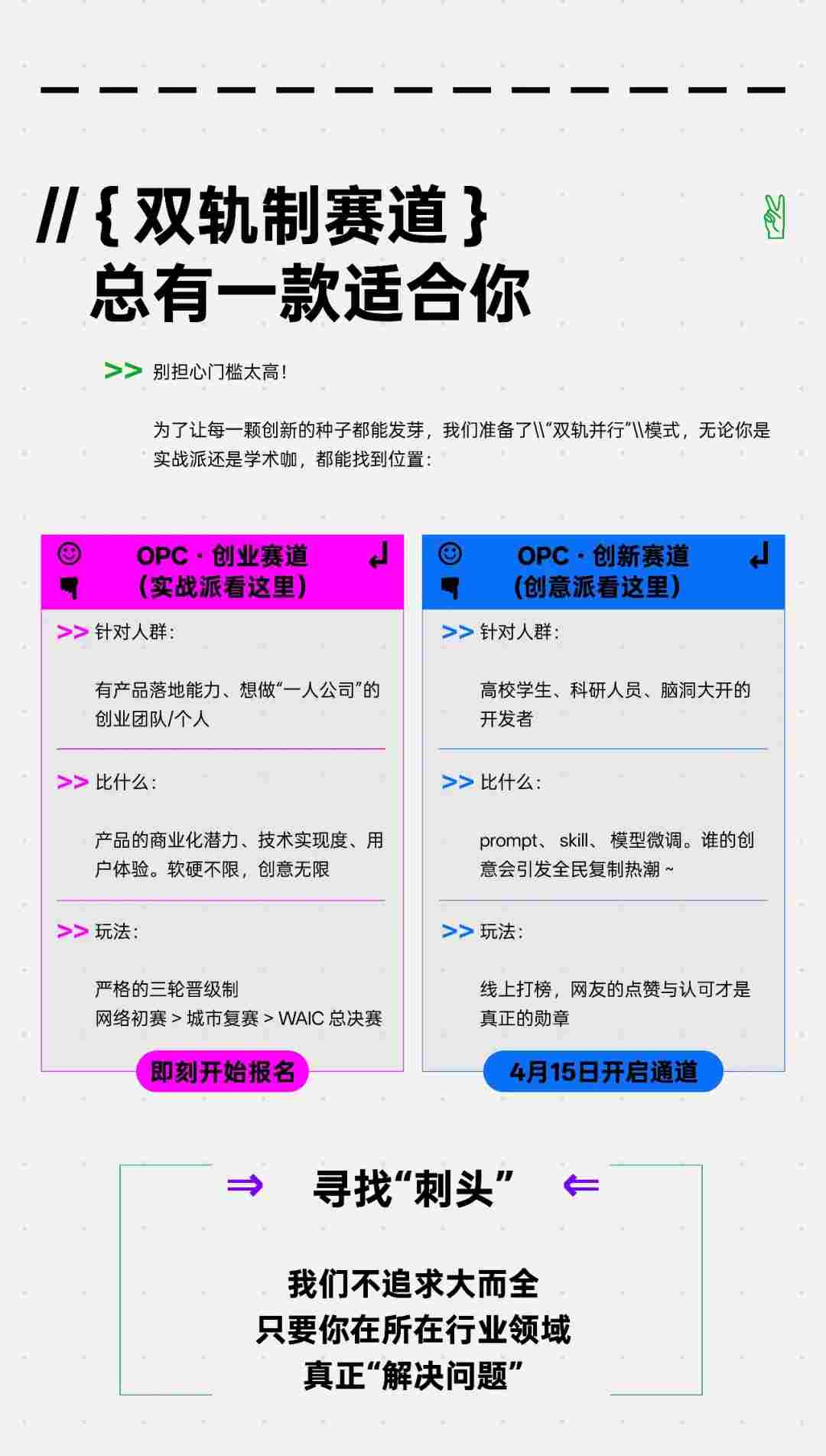 Future Tech | 【报名开启】2026 OPC独立先锋挑战赛(图3)